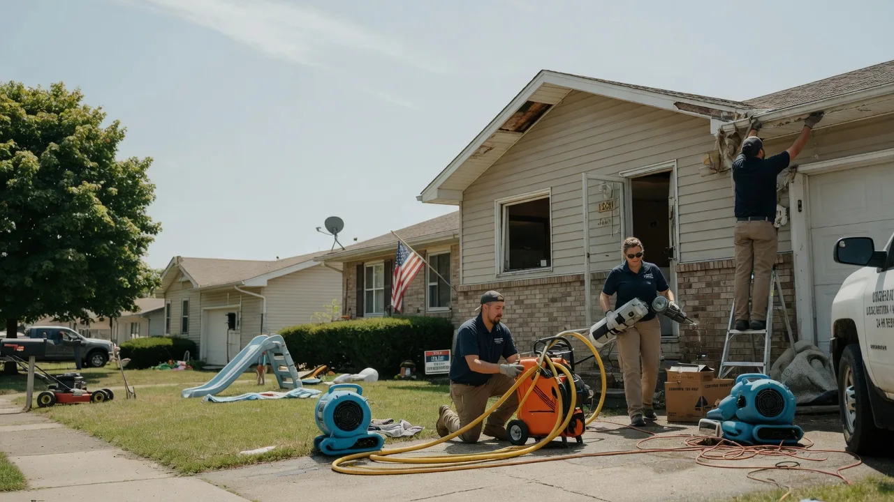 Water Damage Restoration in Wilmington, IL near me